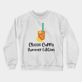 Cuppa in summer. Crewneck Sweatshirt